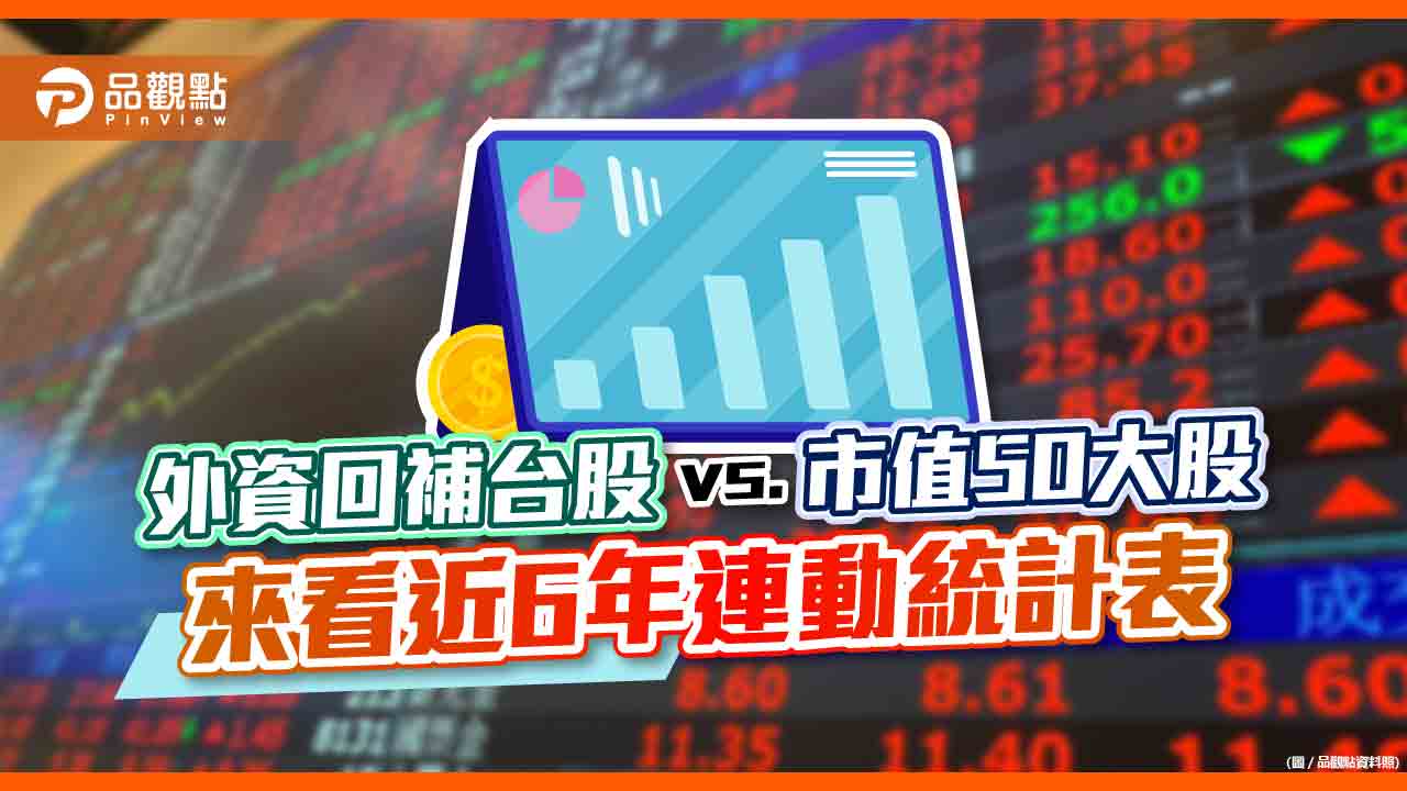 外資回補台股逾2千億元！0050成分股搭順風車　近6年連動一表看懂  