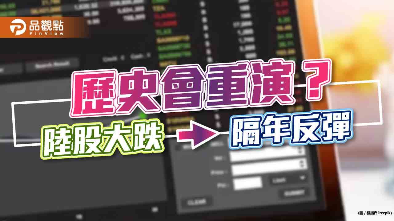 陸股大跌→隔年必反彈？法人看好今年行情　歷史統計一表看懂