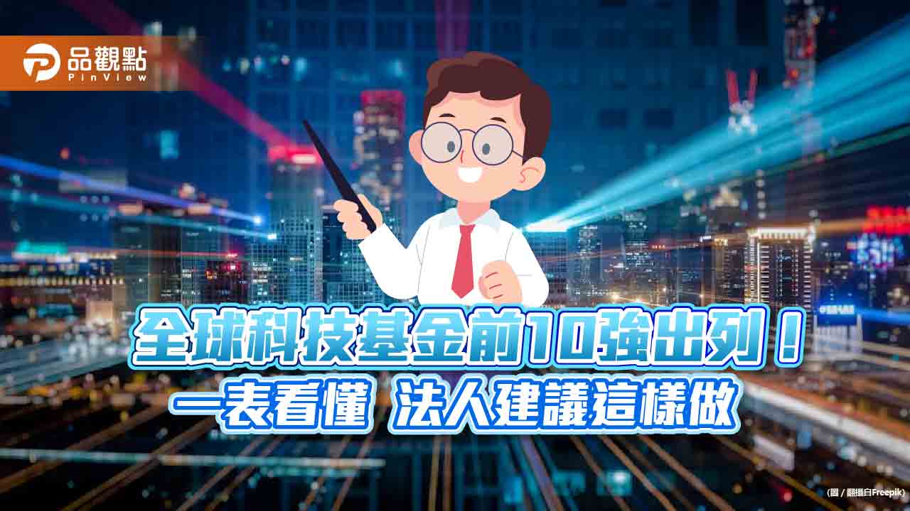 全球科技基金前10強出列！今年以來漲幅12.9％起跳　法人看好機器人自動化題材