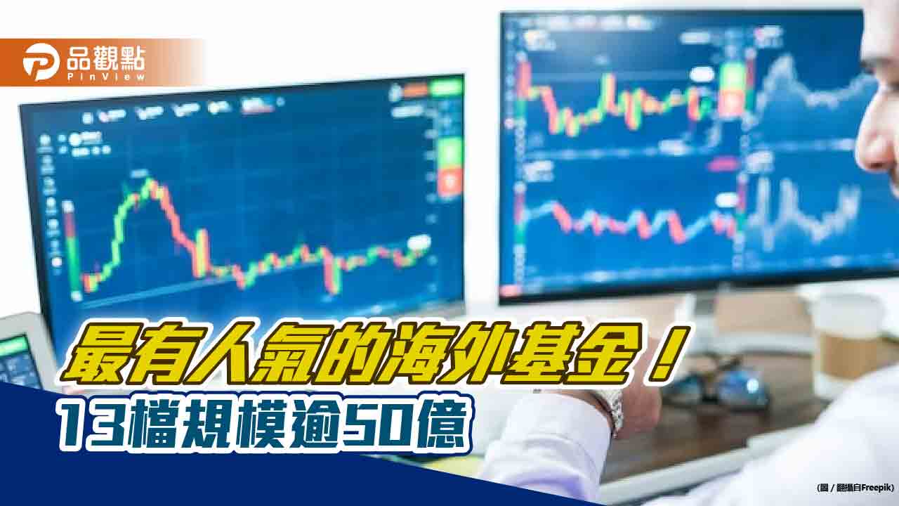 高人氣海外基金一表看懂！13檔規模50億元起跳　投資主題鎖定這些