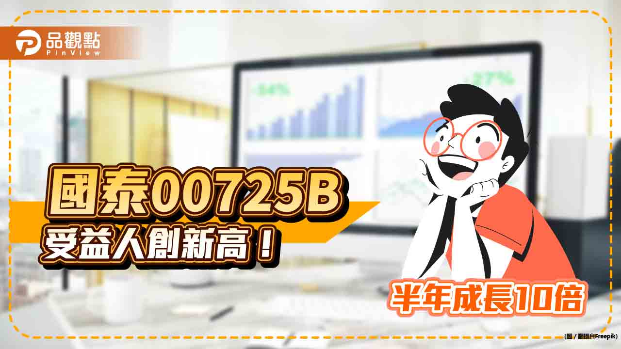 00878股息今天入帳囉！國泰投資級公司債ETF受益人創新高　半年成長10倍