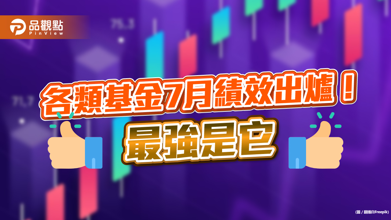 能源基金7月大漲9％居冠！這地區基金強力反彈   各類基金績效秒懂