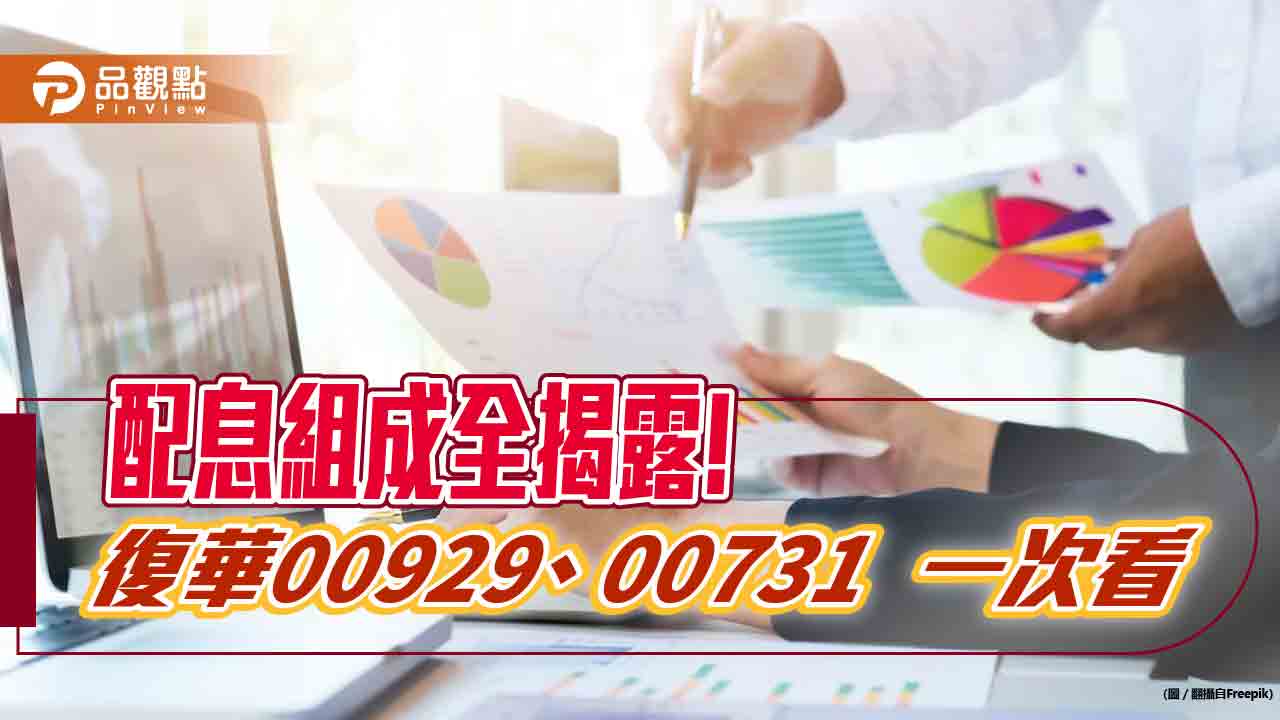 復華2檔ETF配息組成全揭露！00929平準金占85.73%　00731九成來自價差