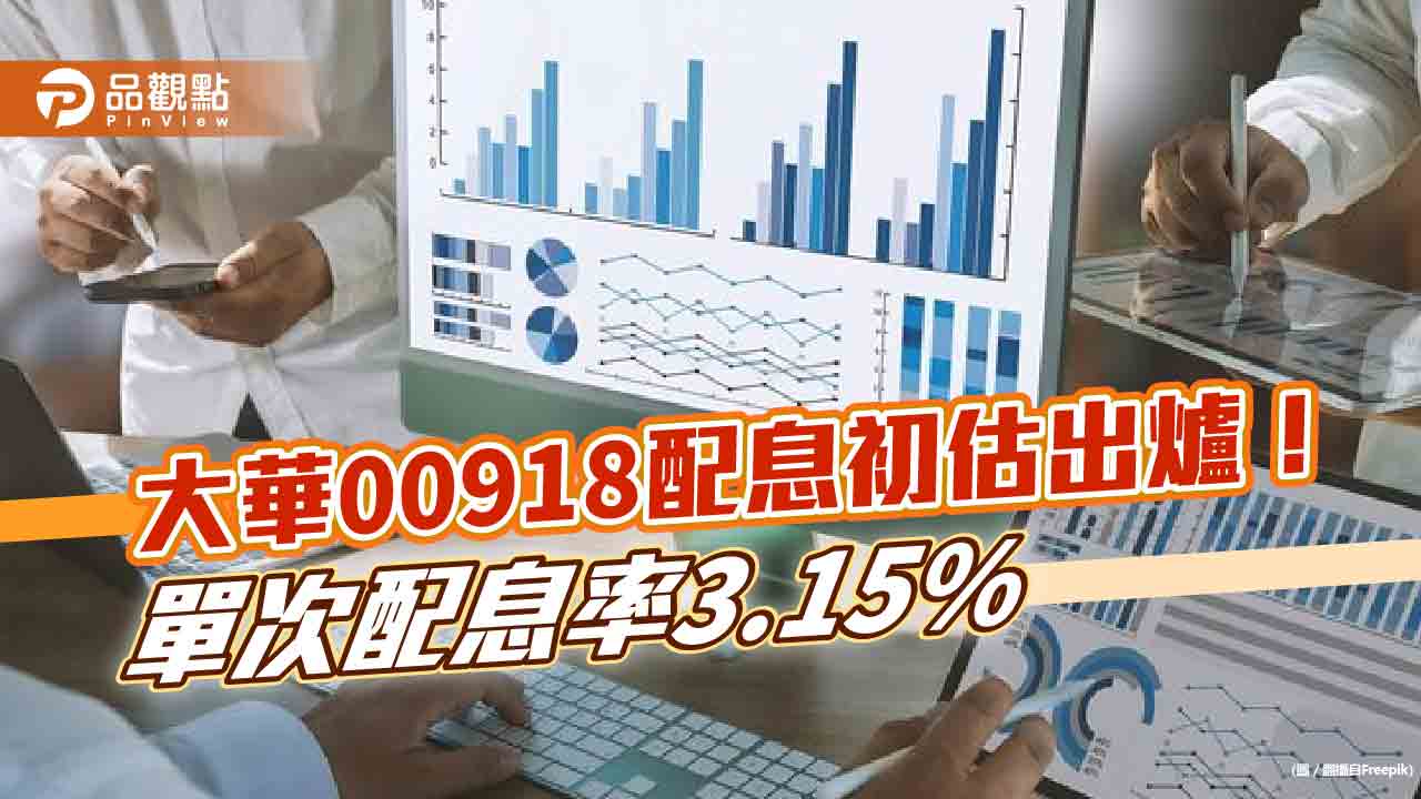 大華00918配息0.67元！想領息最晚這天買進　前11月大漲41.4％