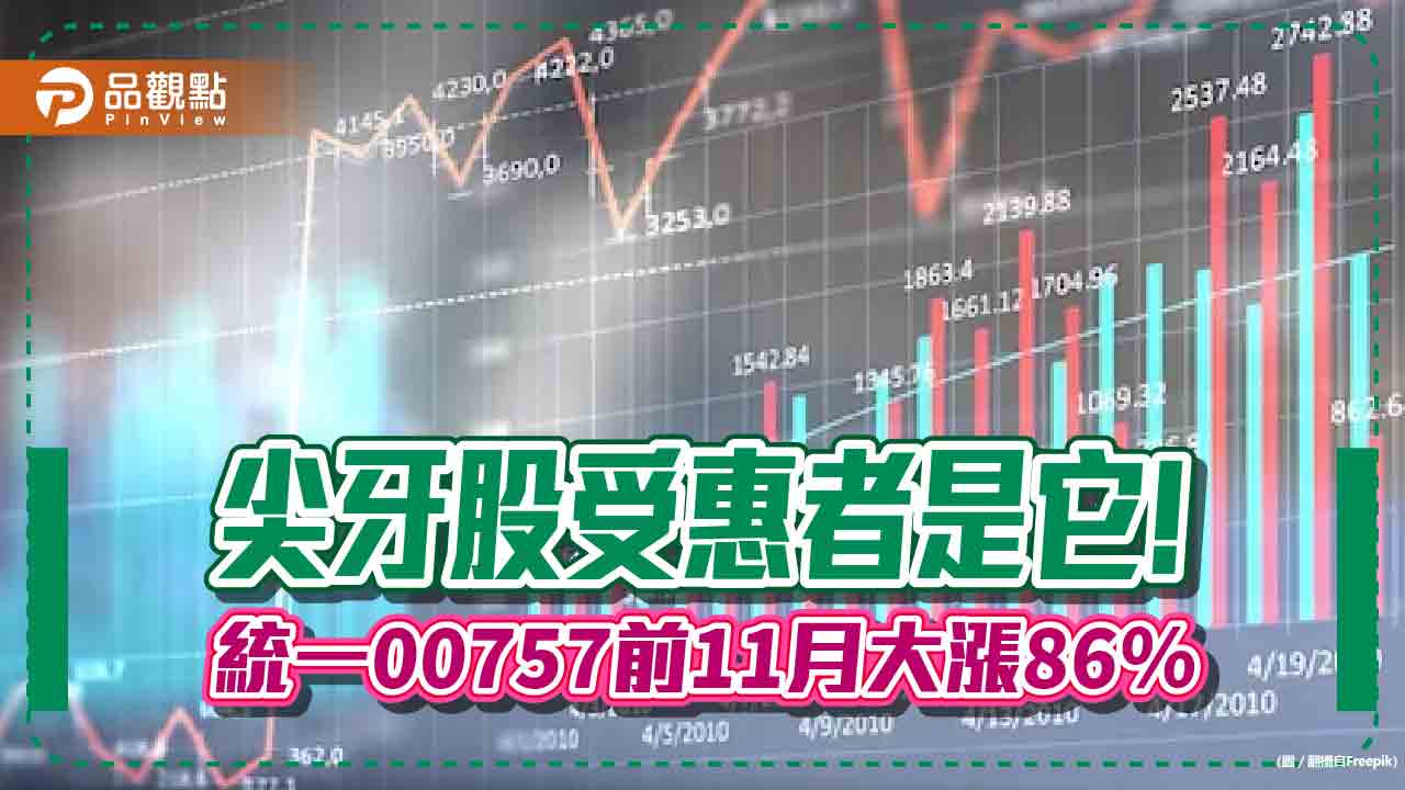 FANG+ETF（00757）超猛！前11月大漲86％　統一投信這樣說