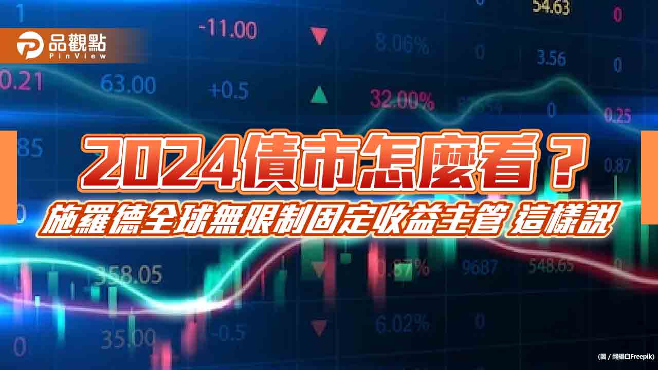 施羅德：2024債市收益率不亞於股市！建議多元債彈性布局　留意這地區