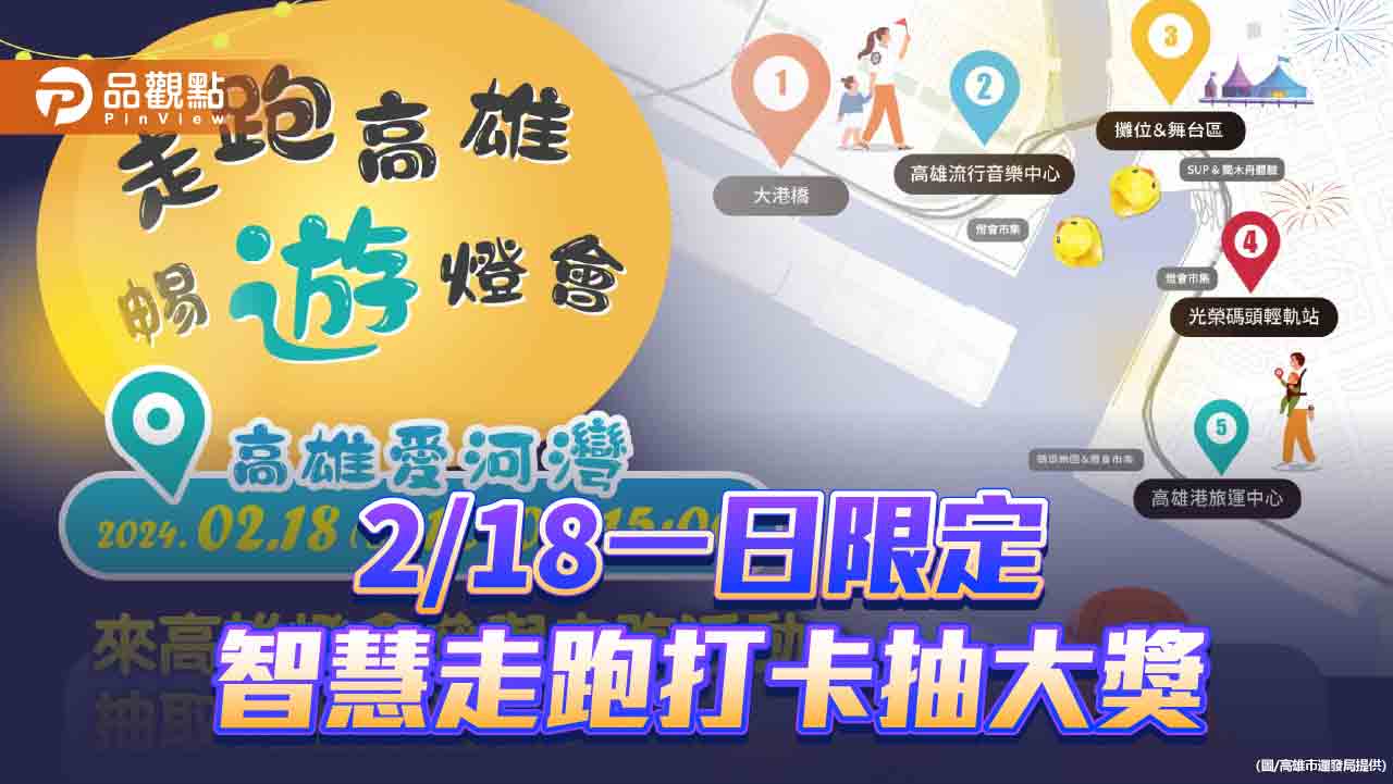 為智慧走跑暖身 2/18一日限定跟著小鴨健走打卡抽大獎