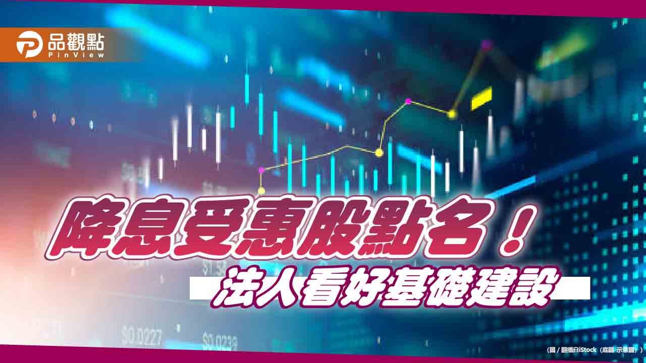 基礎建設等候降息行情　滙豐投信：本益比低於近十年均值！