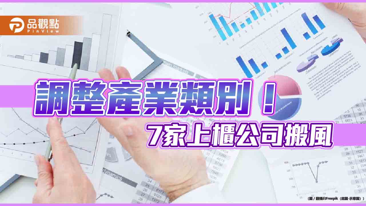 這7家上櫃公司將換類股！櫃買中心：股號不變　6月3日實施     