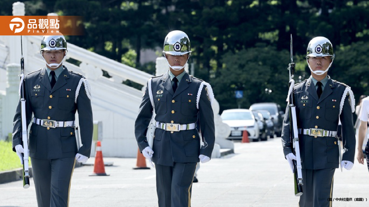 中正紀念堂軍儀隊移師戶外 高溫挑戰引關注