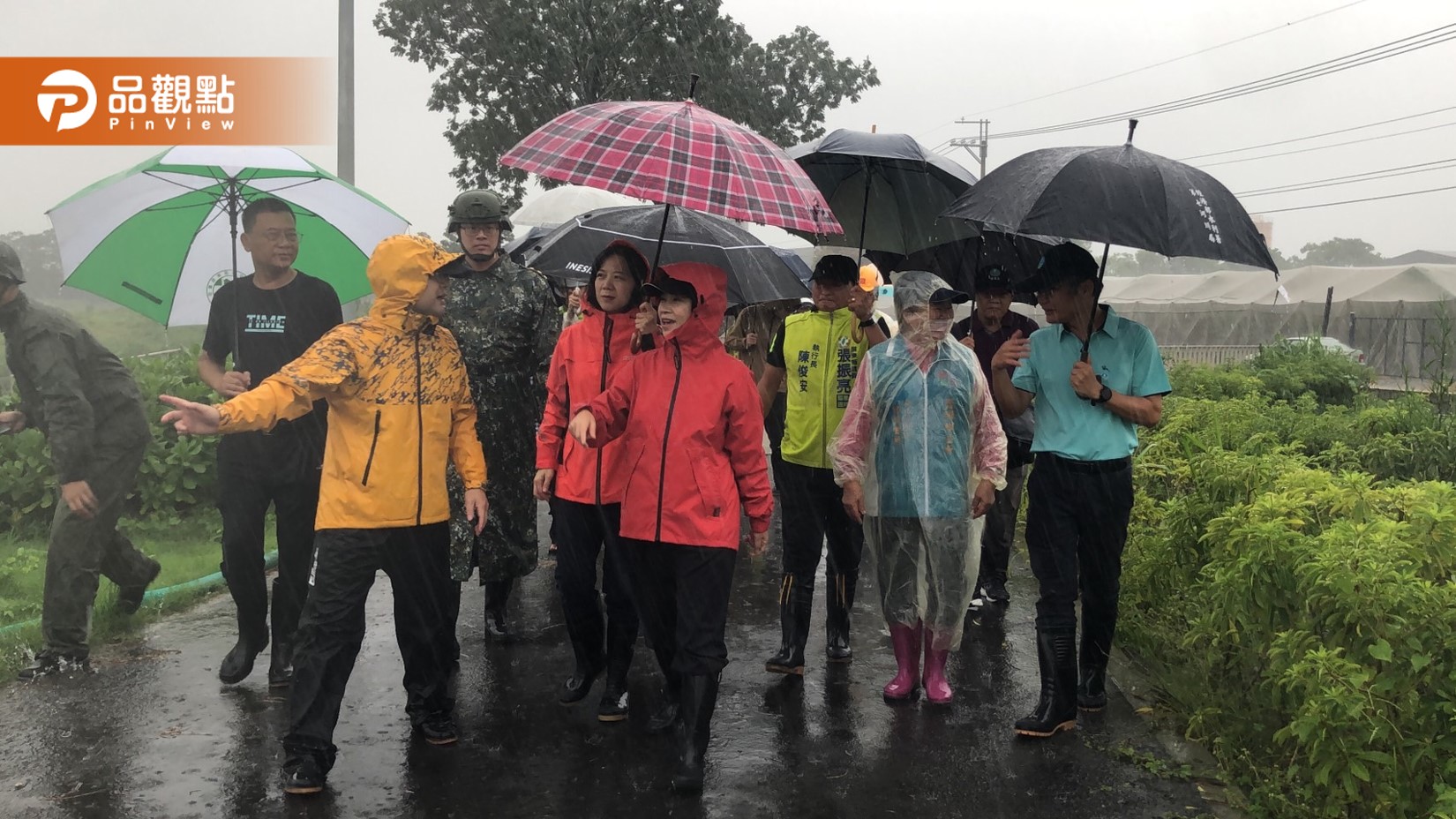 屏縣25日停班課 周春米：風強雨大 盡量不要出門