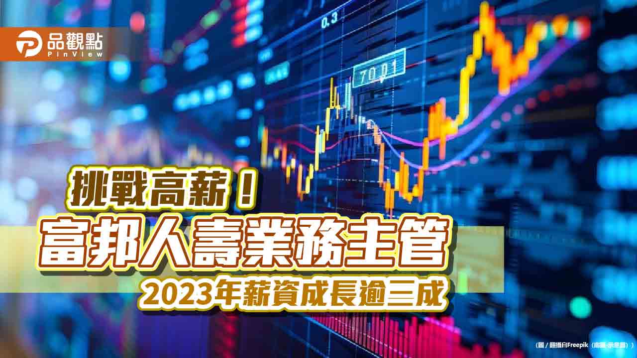 富邦人壽業務員2023年薪資成長25%　櫃姐轉職二年升業務經理！