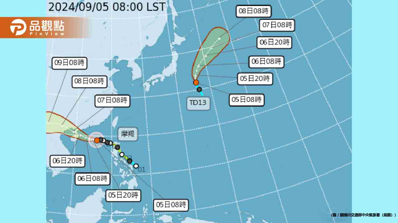 摩羯恐增強成強颱！最新路徑看這　下週恐再有新颱風