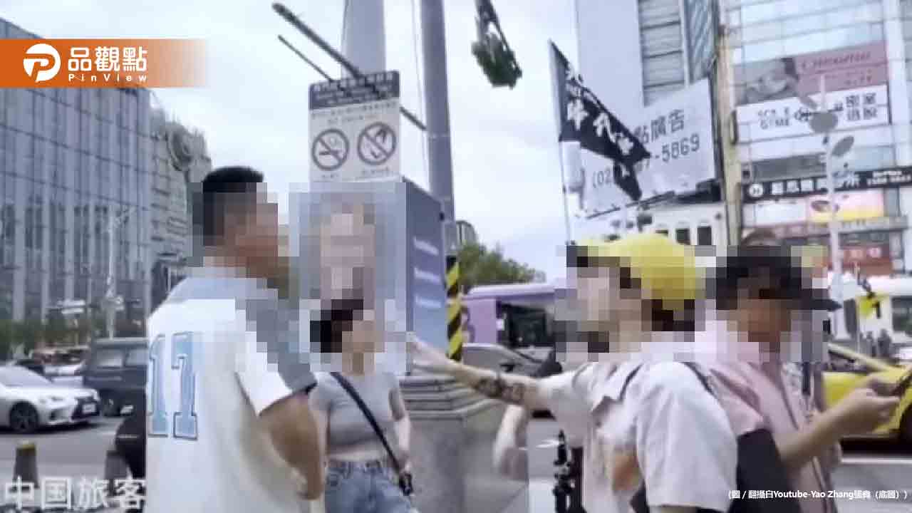 中國遊客大鬧西門町！喊「台灣是中國一部分」 下場慘了