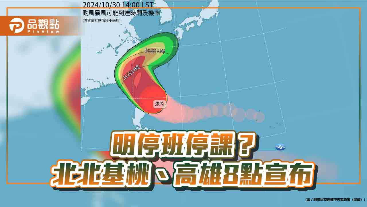 停班停課 北北基