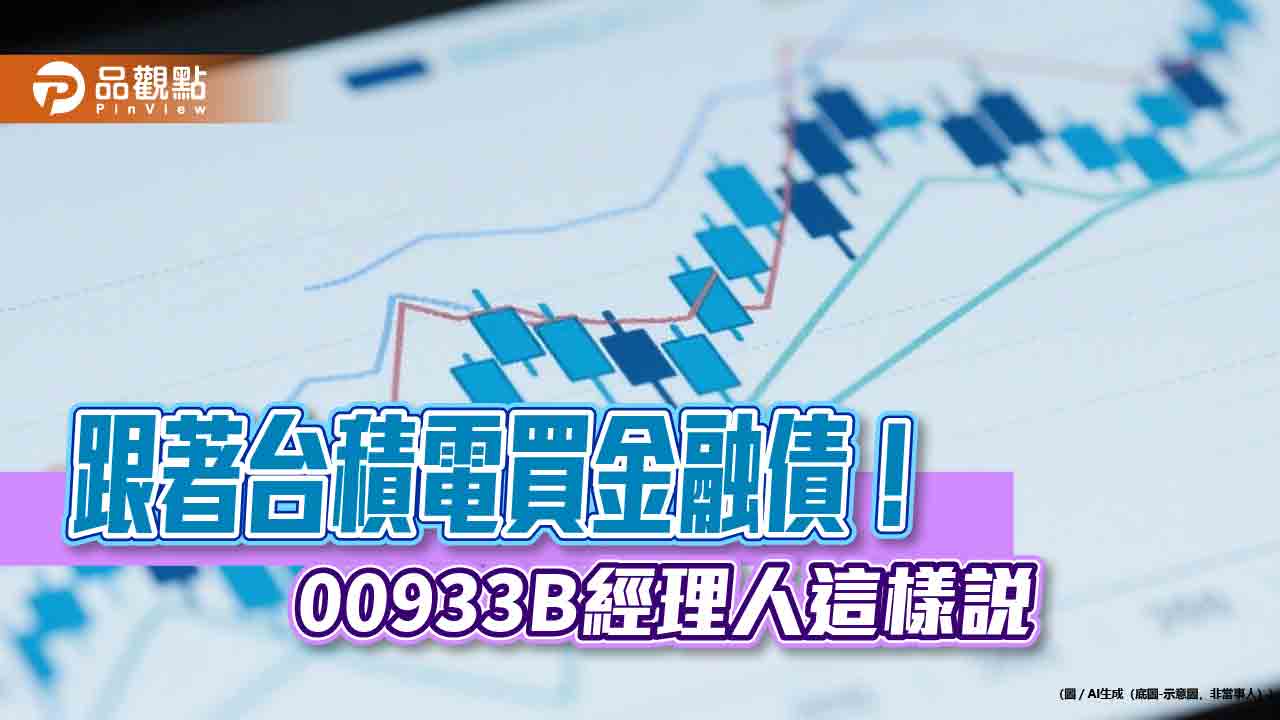 台積電敲進美銀、大摩金融債　00933B也有相同持債