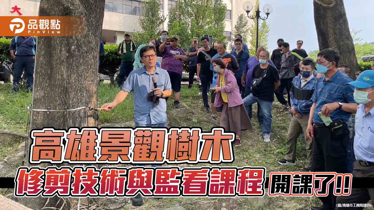 高雄推動樹木修剪專業認證課程　培訓專才守護城市綠景安全與美觀