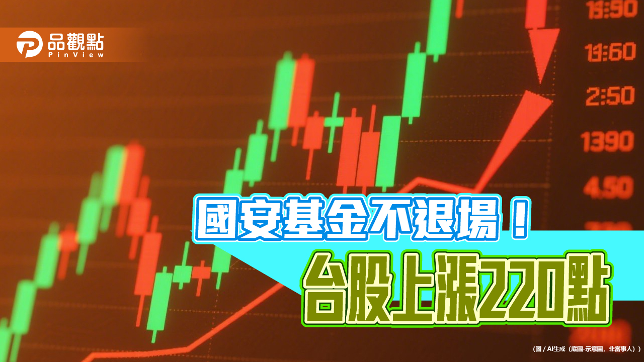 國安基金不退護台股！今創近5月新高　法人點名輝達＋台積電法說＋AI題材