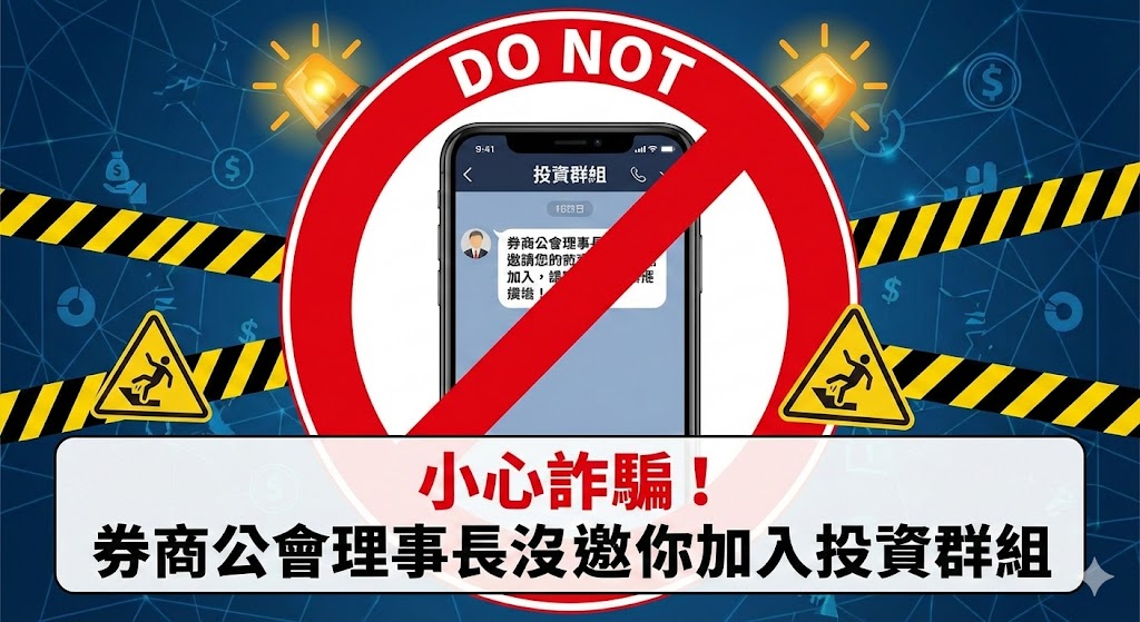 券商公會理事長陳俊宏遭冒名　詐騙集團偽造影音設陷阱