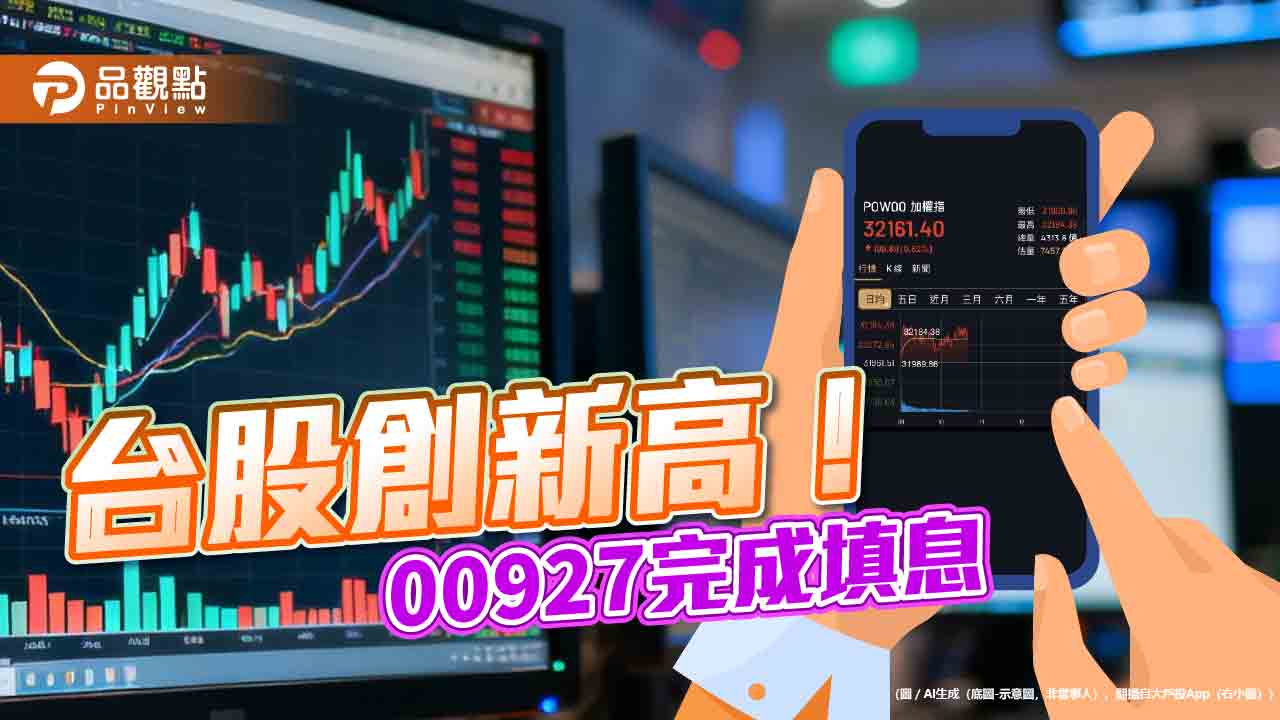 台股創新高32184!00927完成填息 經理人這樣看後市