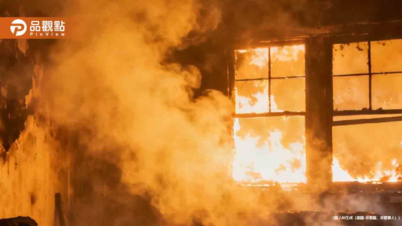 北市民宅火警釀2死！情侶倒浴室雙亡　疑電線打結走火