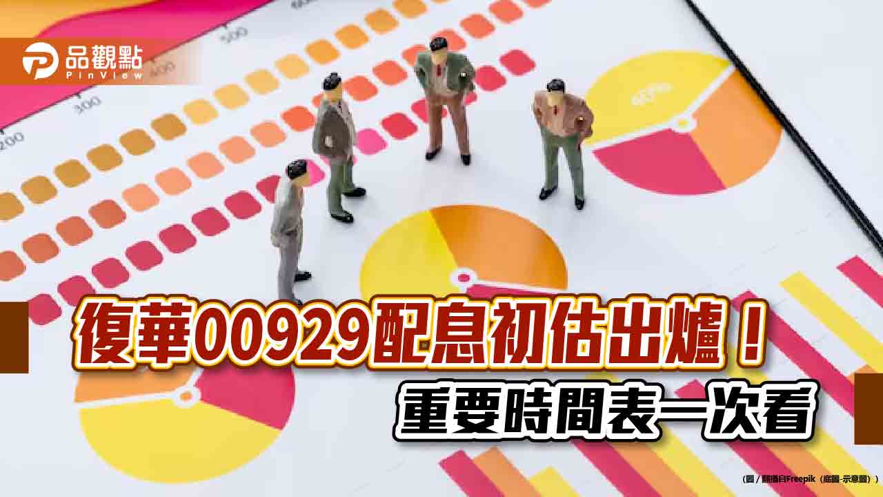 00929配息小升至0.11元!年化殖利率6.6% 想領息最晚這天買