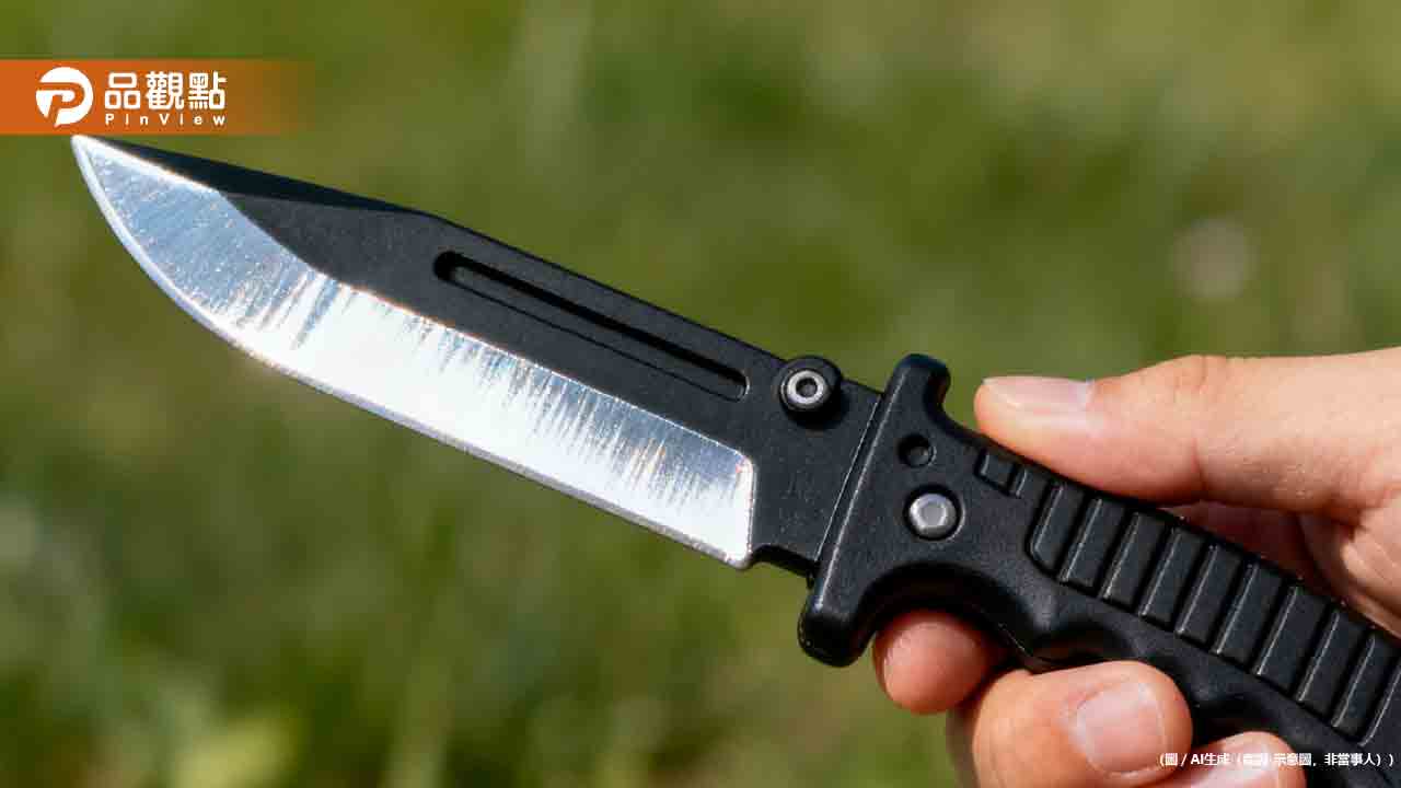 台中驚魂夜！39歲男持刀砍母後 全裸街頭狂奔