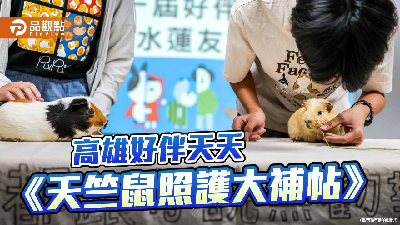 高雄推天竺鼠照護教育　專業講座結合趣味競賽倡導正確飼養觀念