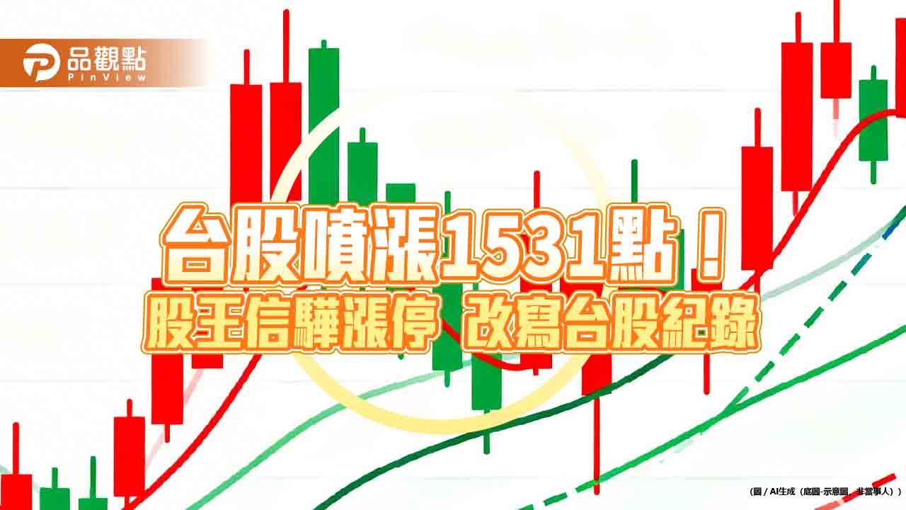 台股狂飆史上次高漲點1531　法人這樣看美伊談判露曙光！