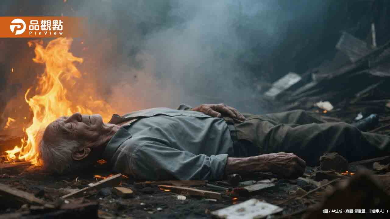 82歲翁焚燒農舍廢料跌入火堆！慘遭烈火吞噬身亡