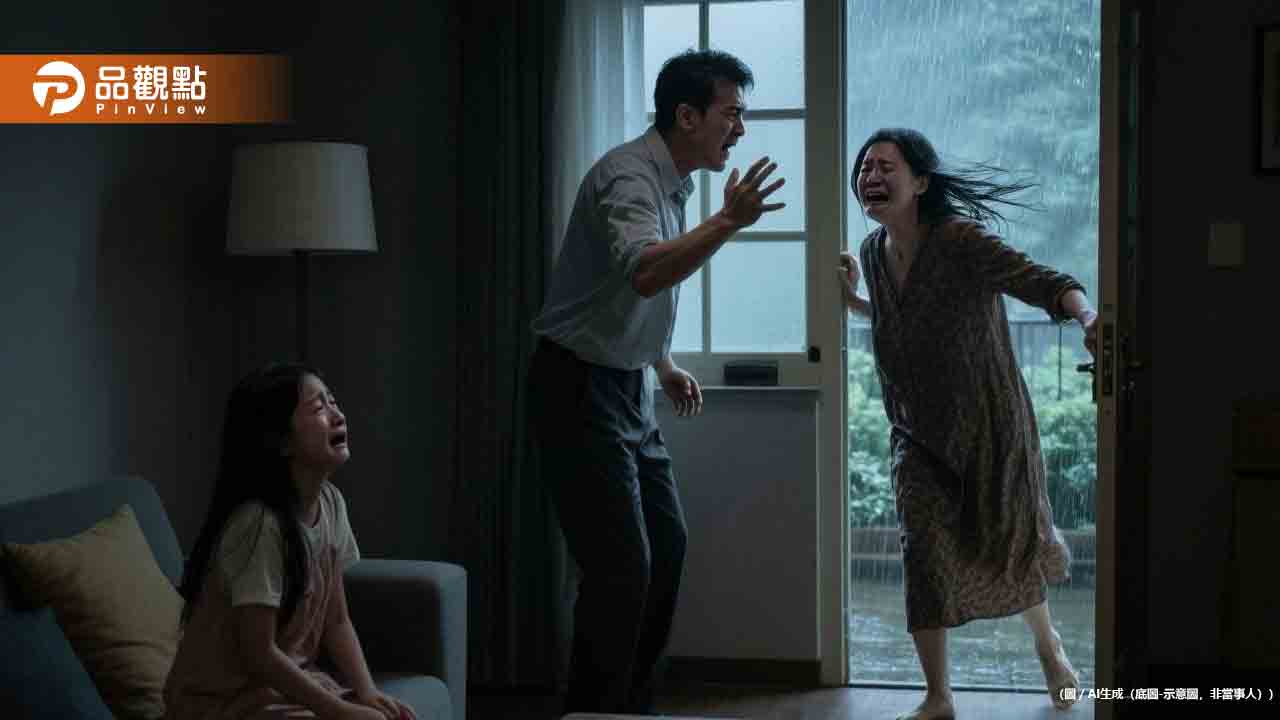 對發票驚見妻花12萬！台中男颱風夜暴怒趕妻出門判刑3個月