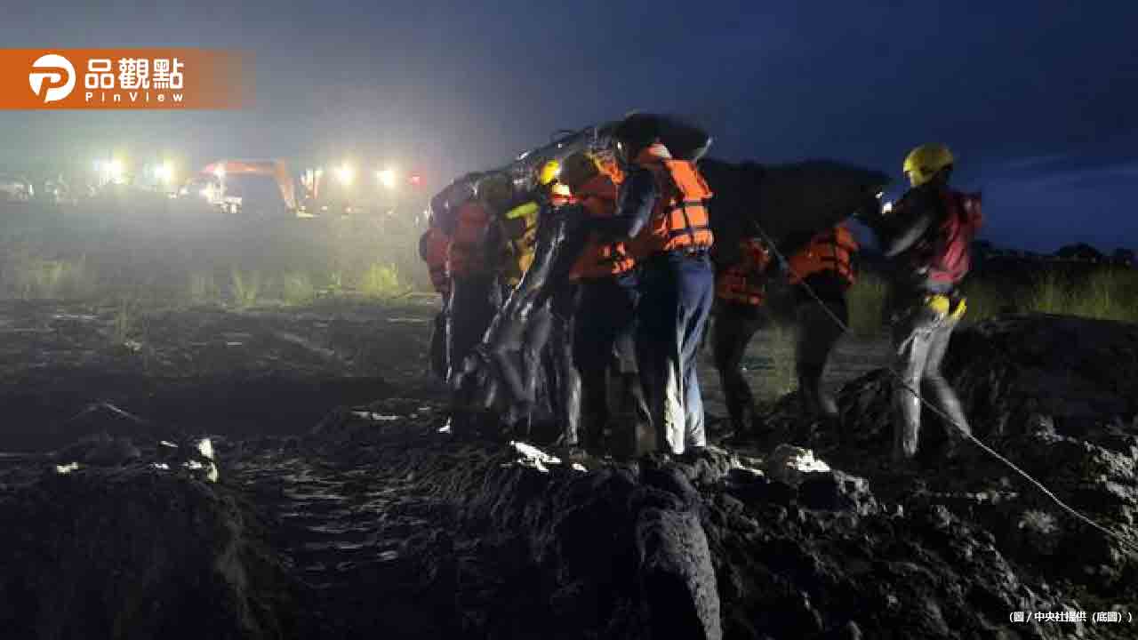 找到人了！工地主任被馬太鞍溪洪水沖走 躺石頭上被尋獲