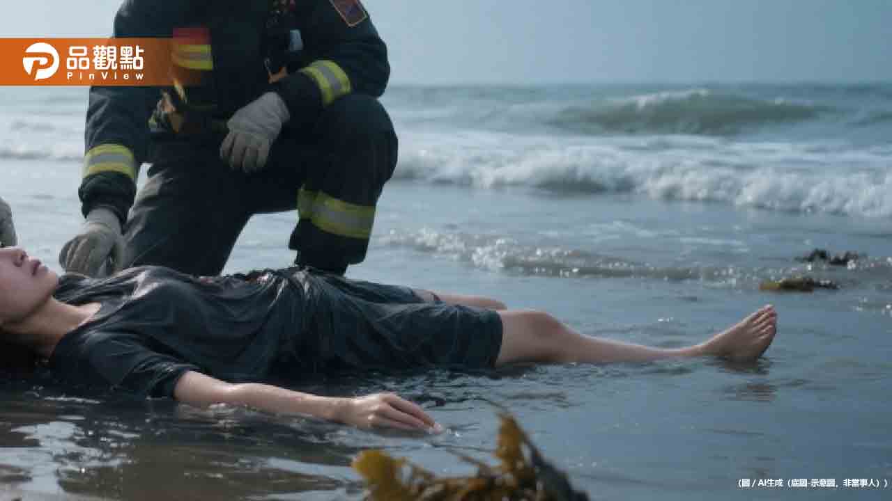 深夜酒後散心釀悲劇！台南黃金海岸2女溺水1死1傷