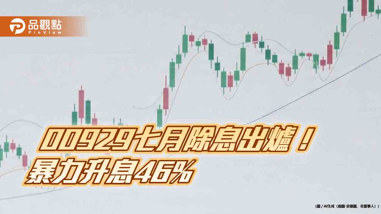 00929配息0.38元創新高！上半年含息報酬75％　想領息最晚這天買